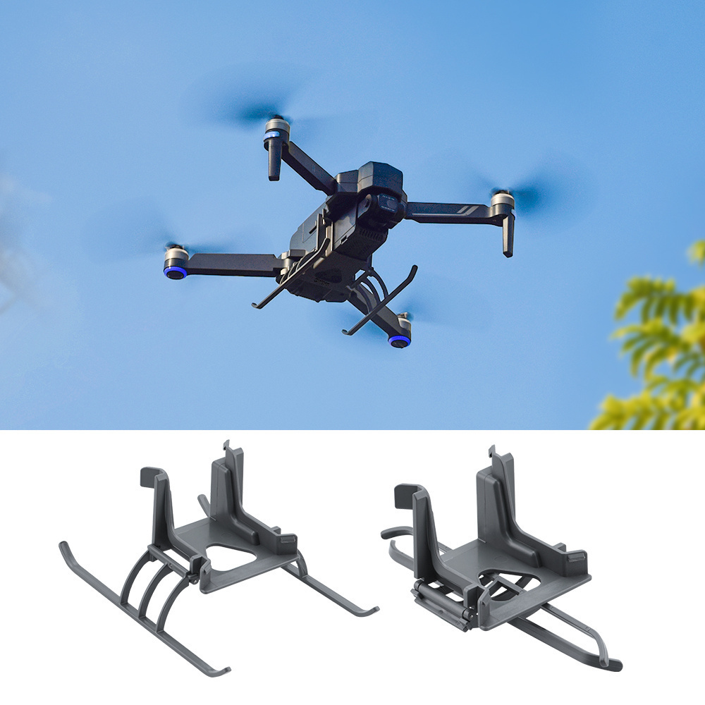 Drone Kit With Camera - Pliable Rainbow Skid Heighten Drone Protector,