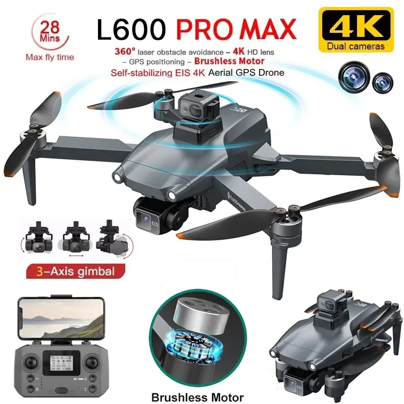 Drone Kit Professional - Drone GPS professionnel L600 PRO MAX