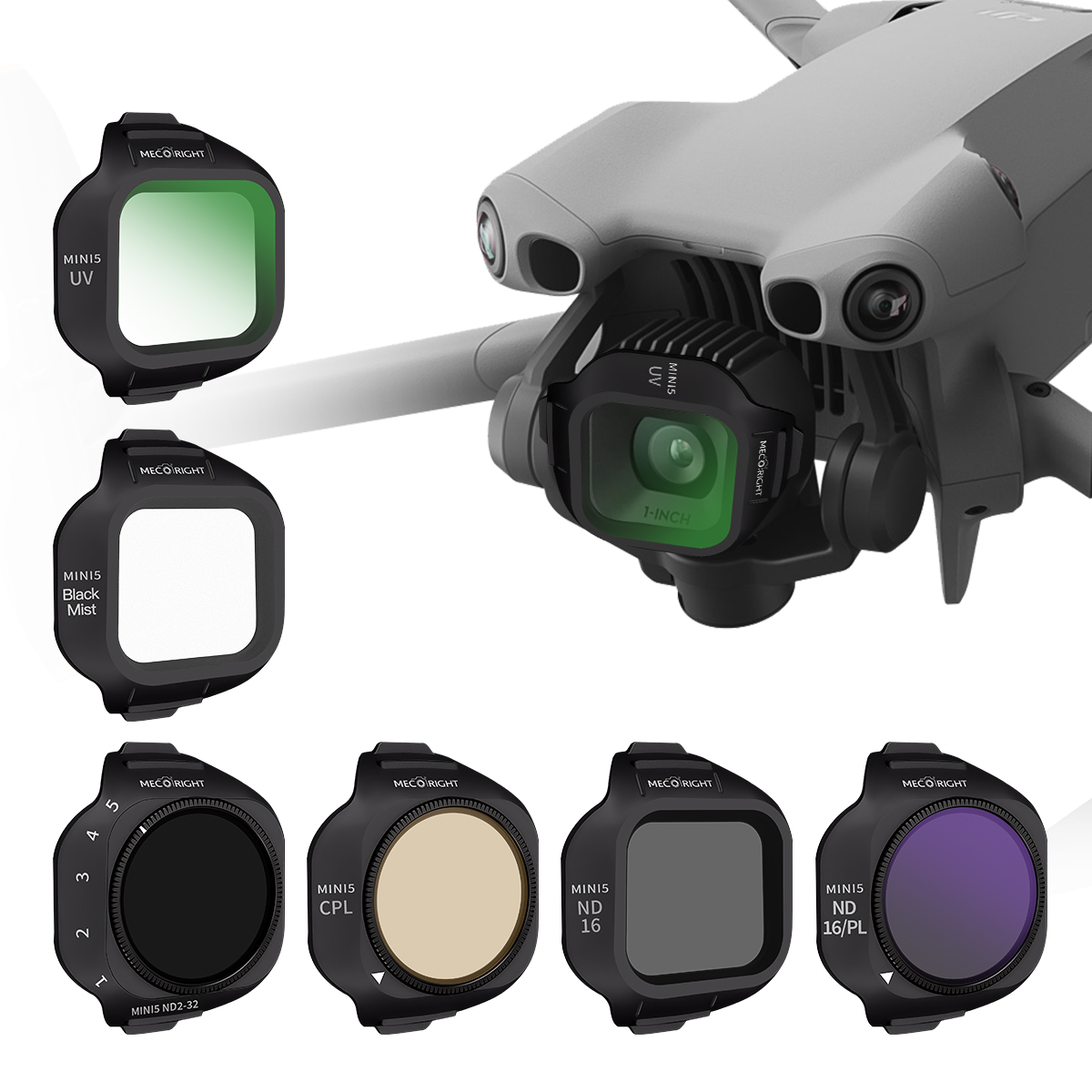 Drone Kit With Camera - Kit de filtres Mecoright pour DJI