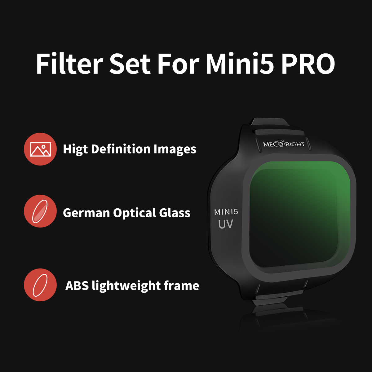 Kit de filtres Mecoright pour  - Drone Kit With Camera avis et prix